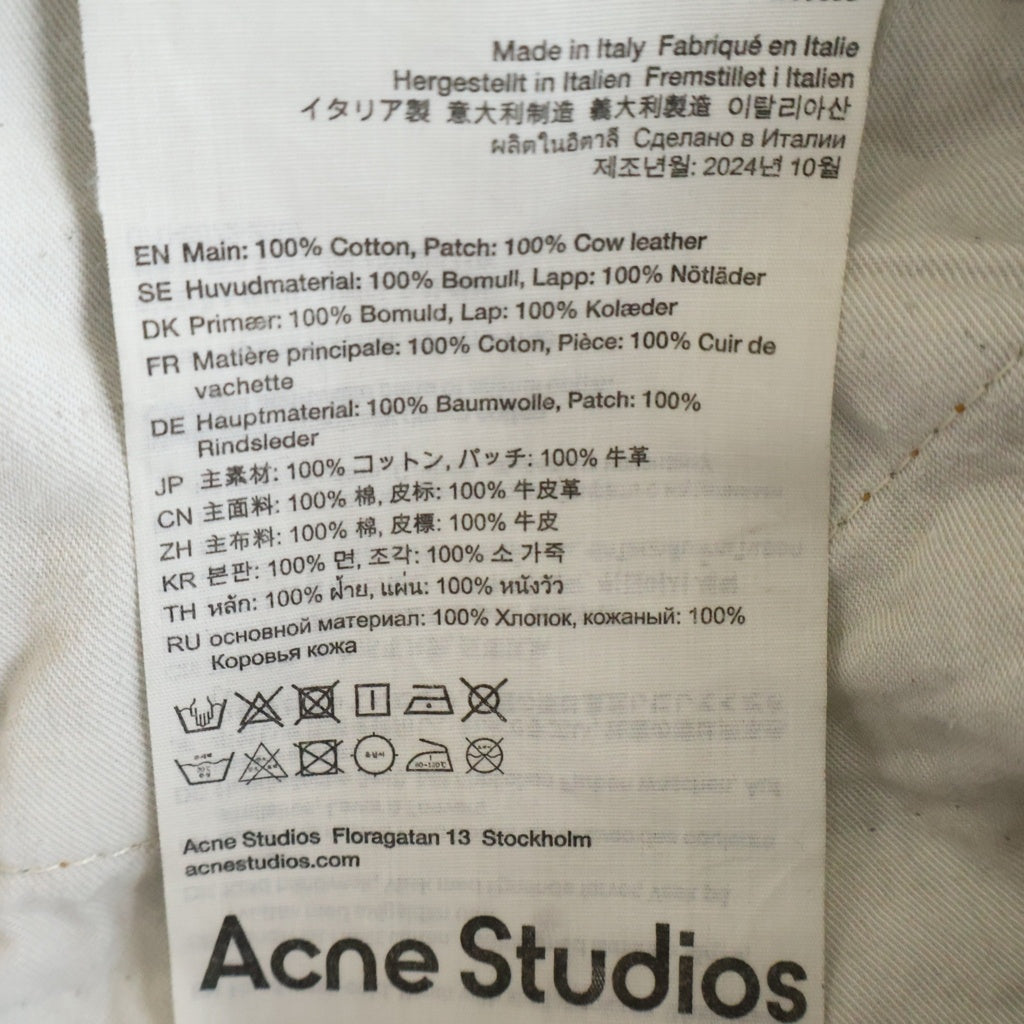 Acne Studios(アクネ ストゥディオズ) 2021M Black Trafalgar ルーズフィットジーンズ ブラック
