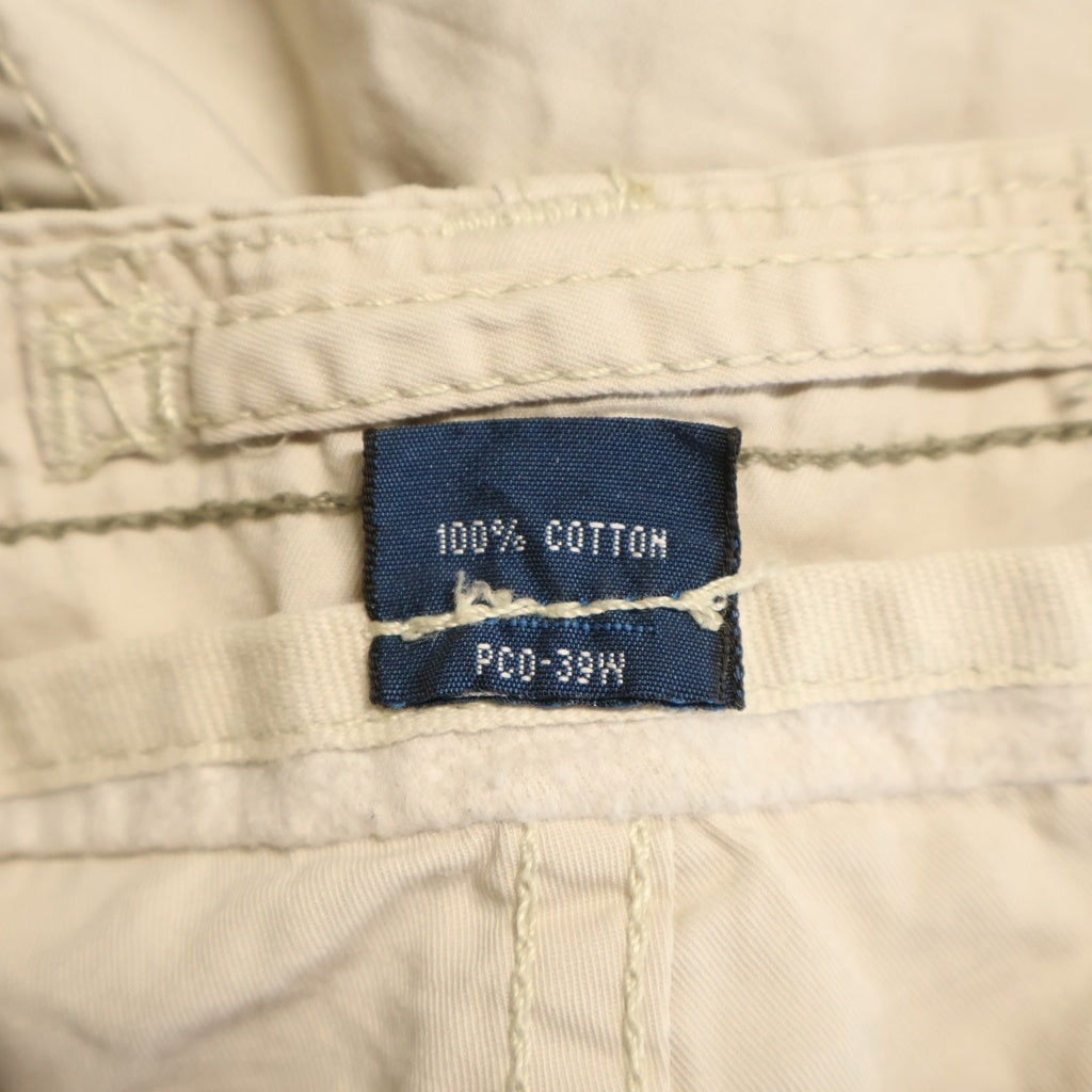 POLO RALPH LAUREN(ポロラルフローレン) 90s カーゴポケット マップポケット カーゴパンツ ベージュ