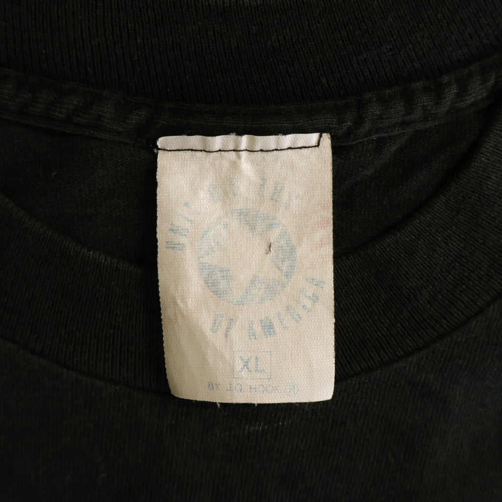 VINTAGE(ヴィンテージ) 90s 裾袖シングル BATMAN バットマン クルーネックTシャツ ブラック