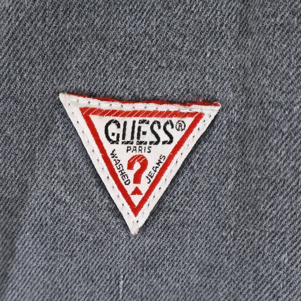 GUESS(ゲス) 90s セーラー仕様 ダブルニー デニムパンツ ブラック