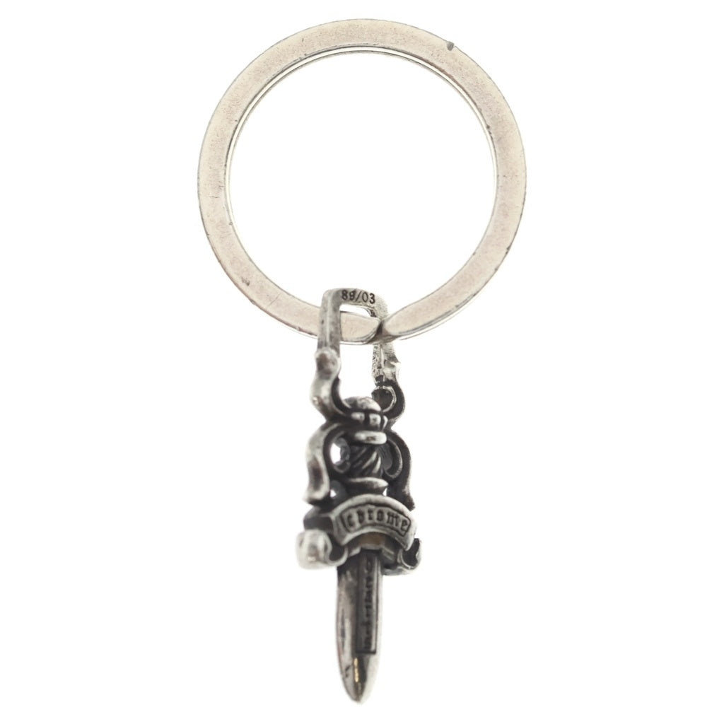 CHROME HEARTS(クロムハーツ) RNG&No5 DGGR キーリング#5ダガー シルバーキーチェーン