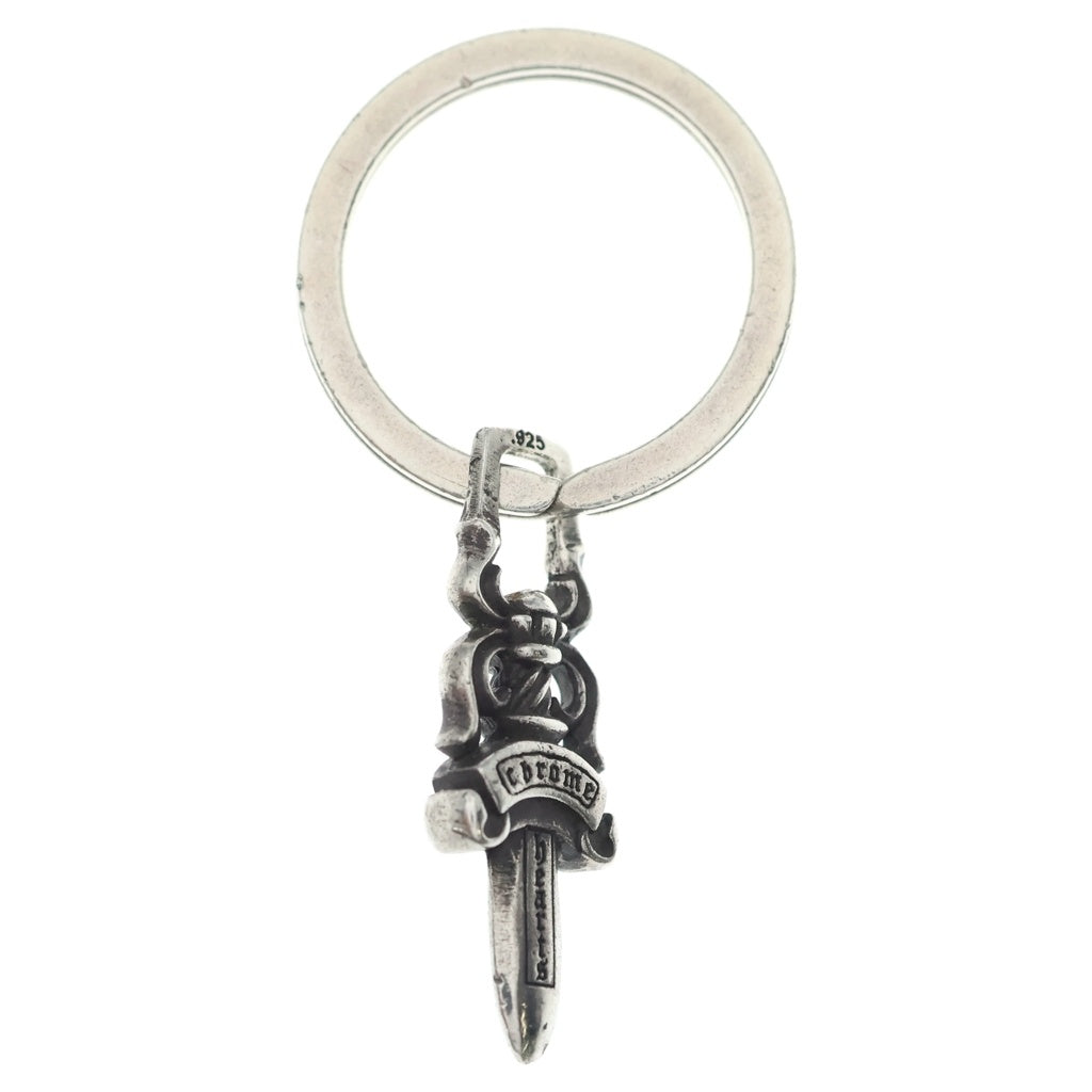 CHROME HEARTS(クロムハーツ) RNG&No5 DGGR キーリング#5ダガー シルバーキーチェーン