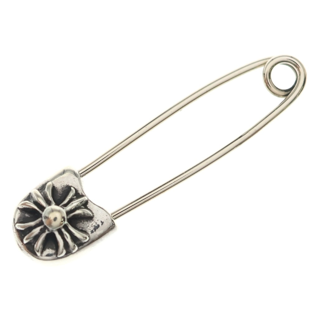 CHROME HEARTS(クロムハーツ) SAFETY PIN SM CHプラス セーフティーピン スモール ピアス シルバー