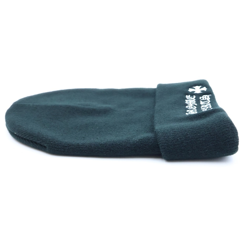 CHROME HEARTS(クロムハーツ) WATCH CAP CHプラス ロゴ刺繍 ワッチキャップ ニット 帽子 ビーニー ブラック