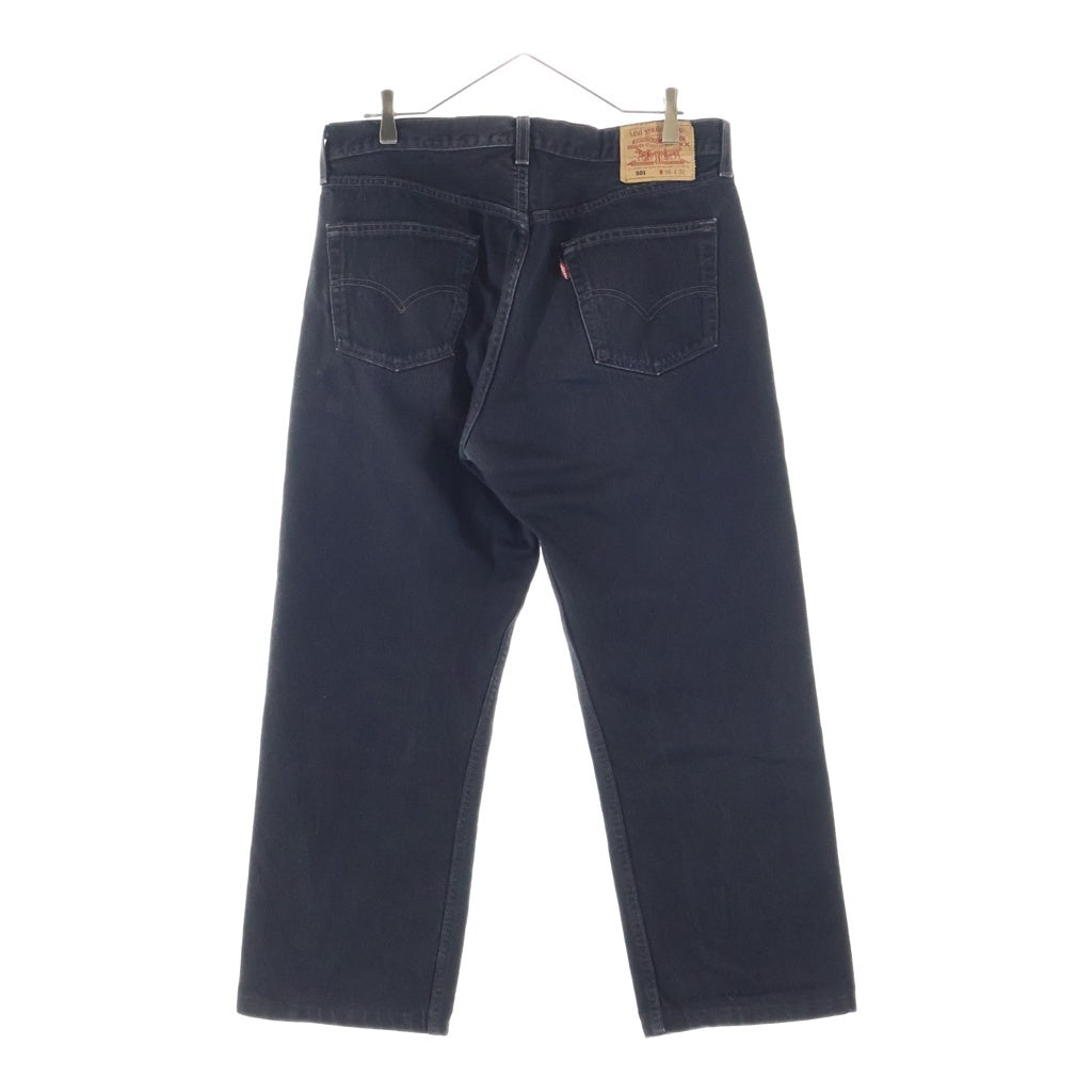Levi's(リーバイス) 90s USA製 サルファ 後染め ブラックマジック W36 L32 デニム ブラック 501-0660