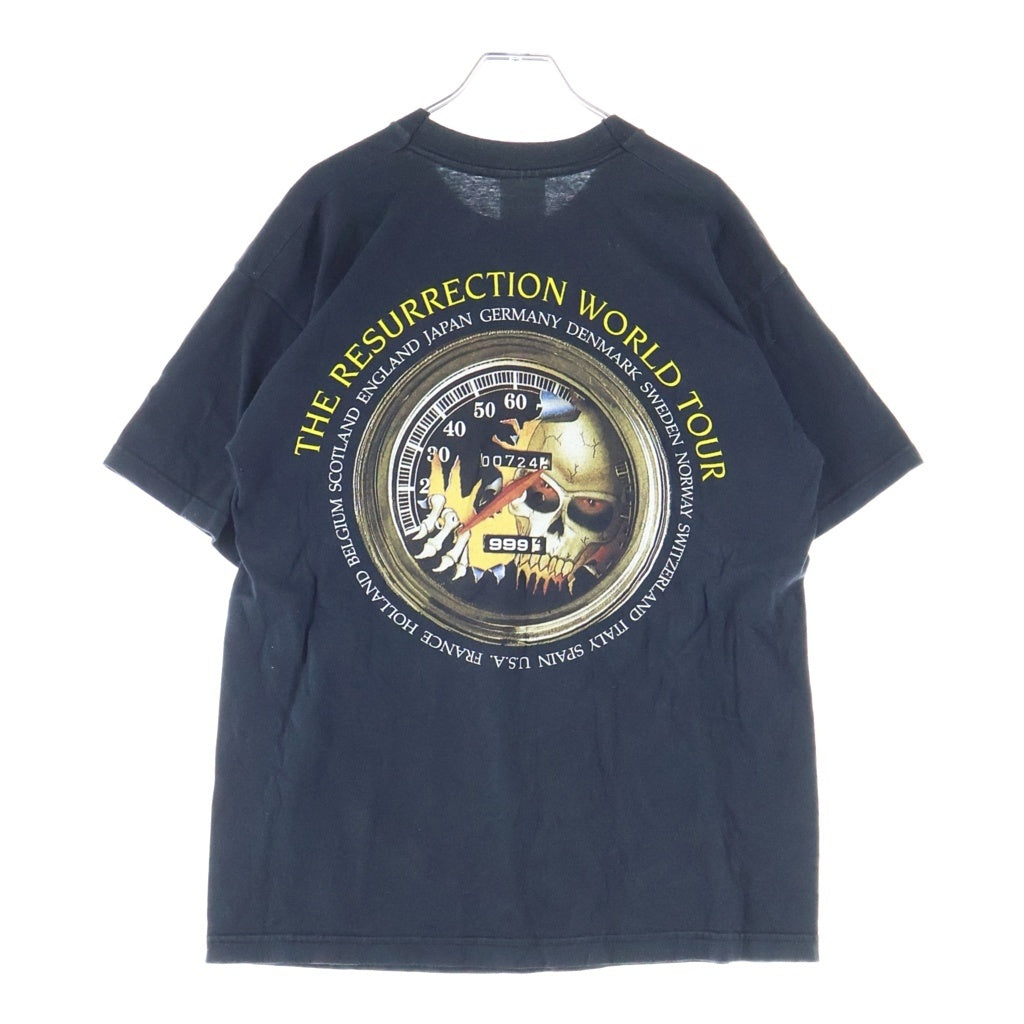 VINTAGE(ヴィンテージ) 00s Rob Halford HALFORD The Resurrection World Tour クルーネックTシャツ ブラック