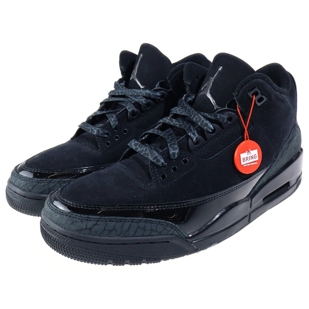 NIKE(ナイキ) Air Jordan 3 Retro エアジョーダン3 レトロハイカットスニーカー ブラック CT8532-001
