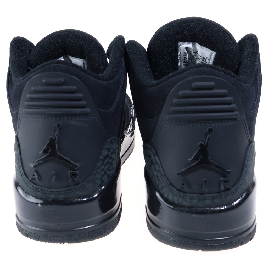 NIKE(ナイキ) Air Jordan 3 Retro エアジョーダン3 レトロハイカットスニーカー ブラック CT8532-001