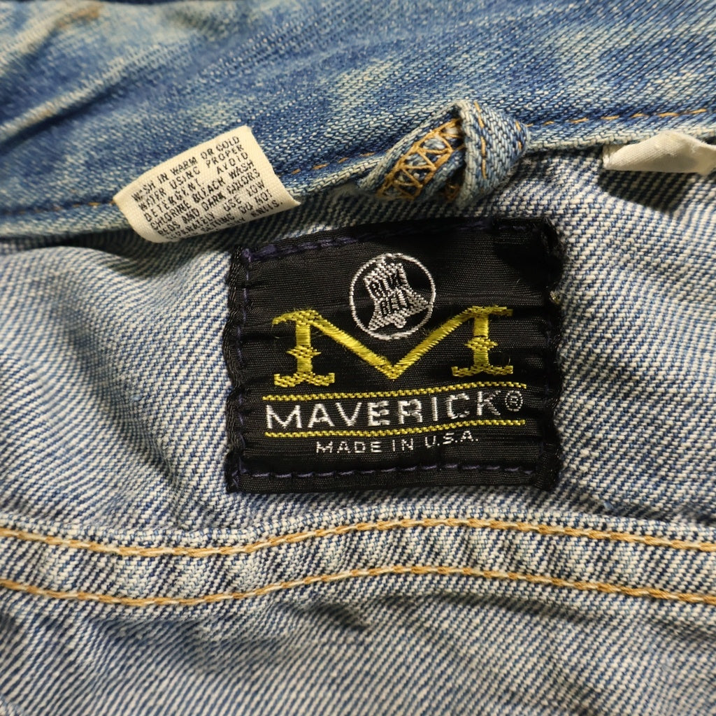 MAVERICK(マーベリック) 60s-70s BLUE BELL TALON 刺繍 Gジャン インディゴ