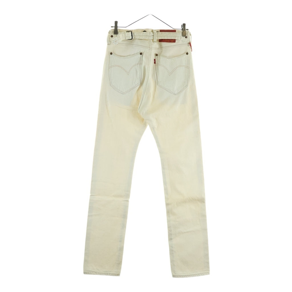 Levi's RED(リーバイス レッド) タグ付 3002-3 サルエルスキニー デニムパンツ ホワイト 03002-0003/LPCL01-101