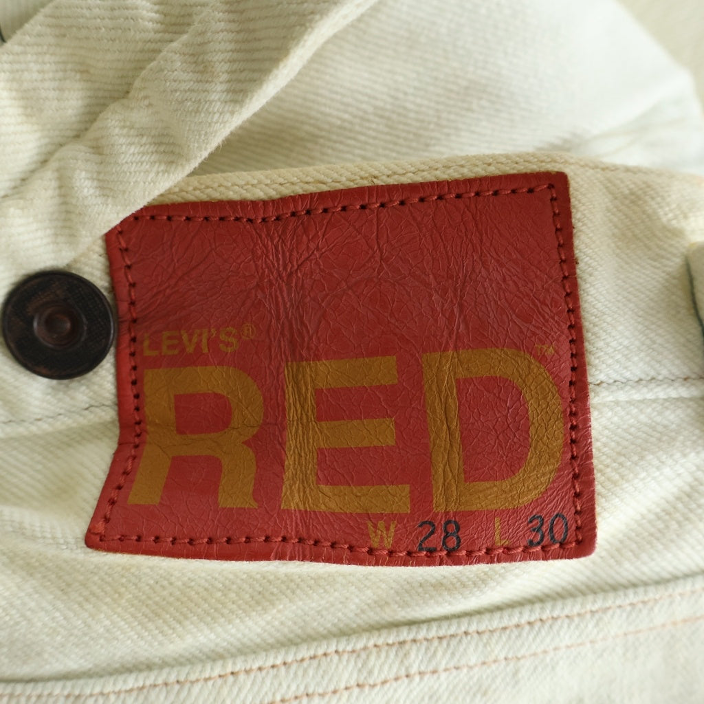 Levi's RED(リーバイス レッド) タグ付 3002-3 サルエルスキニー デニムパンツ ホワイト 03002-0003/LPCL01-101