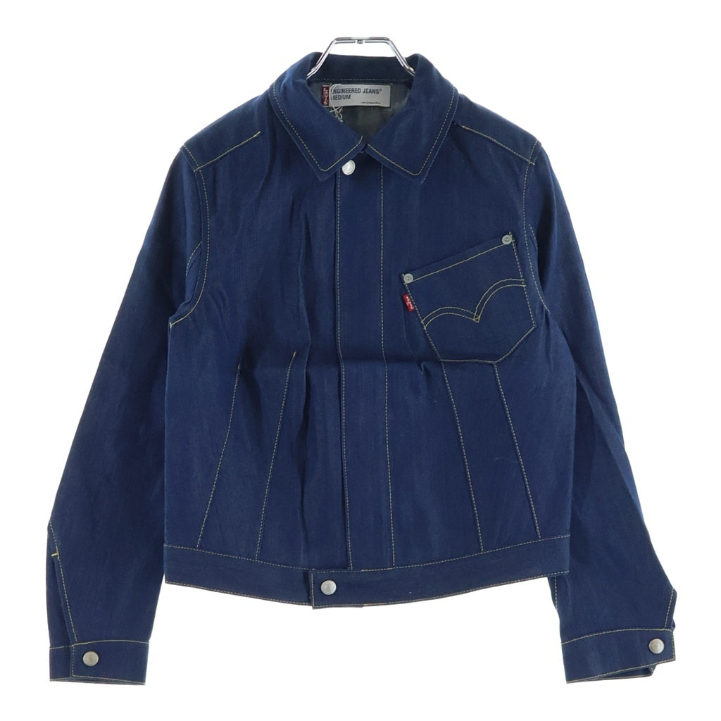 Levi's(リーバイス) 00s ENGINEERED タグ付 デットストック ステッチプリーツデザイン Gジャン 70101-16