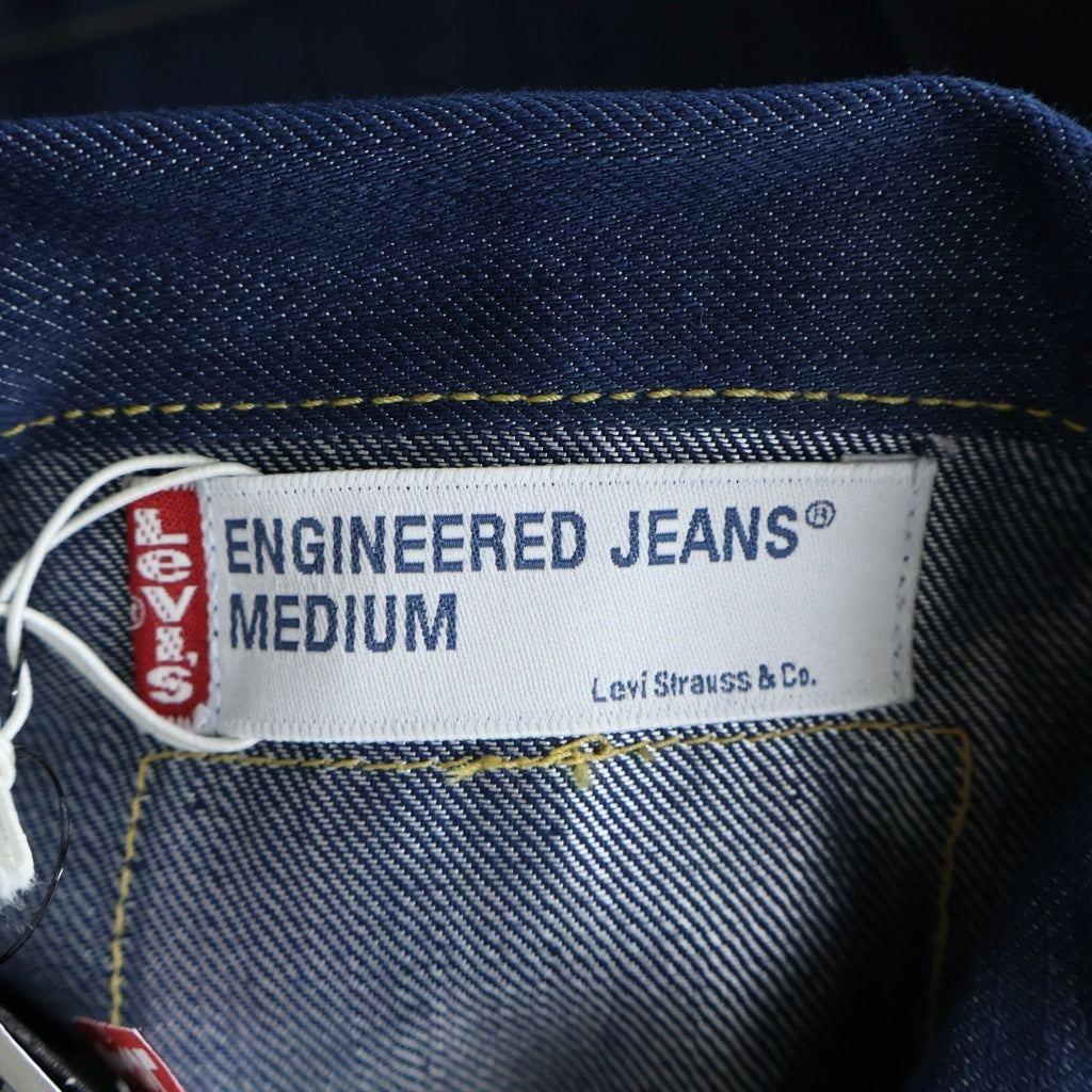 Levi's(リーバイス) 00s ENGINEERED タグ付 デットストック ステッチプリーツデザイン Gジャン 70101-16