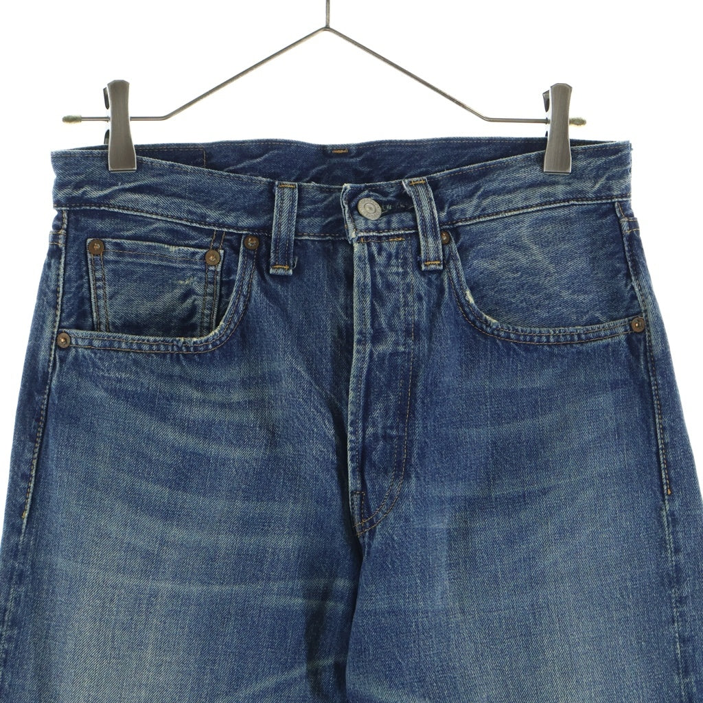 Levi's VINTAGE CLOTHING(リーバイス ビンテージ クロージング) 501XX ウォッシュ ひげダメージ加工 BIGE 隠しリベット 細赤耳 ストレートデニム インディゴ PC9-47501-0137