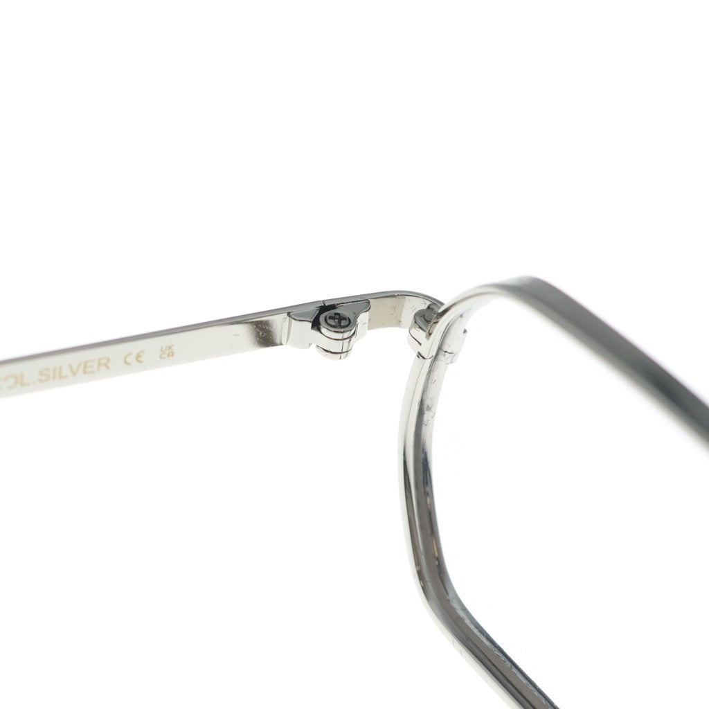 MOSCOT(モスコット) SHMOOZ 48 シュムーズ メタルフレーム スクエア アイウェア シルバー