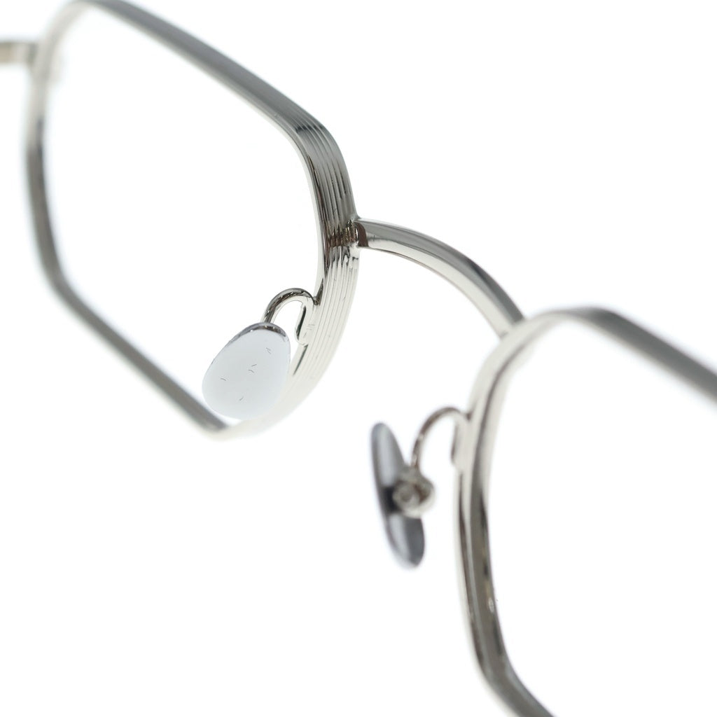 MOSCOT(モスコット) SHMOOZ 48 シュムーズ メタルフレーム スクエア アイウェア シルバー