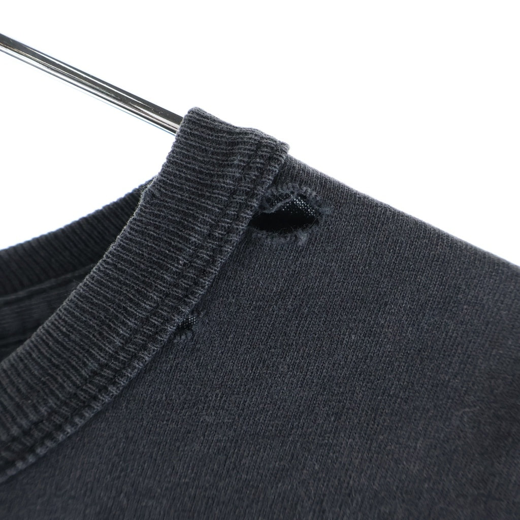 STUSSY(ステューシー) 00s-10s AUTHENTIC OUTER GEAR LOGO ロングスリーブカットソー ブラック