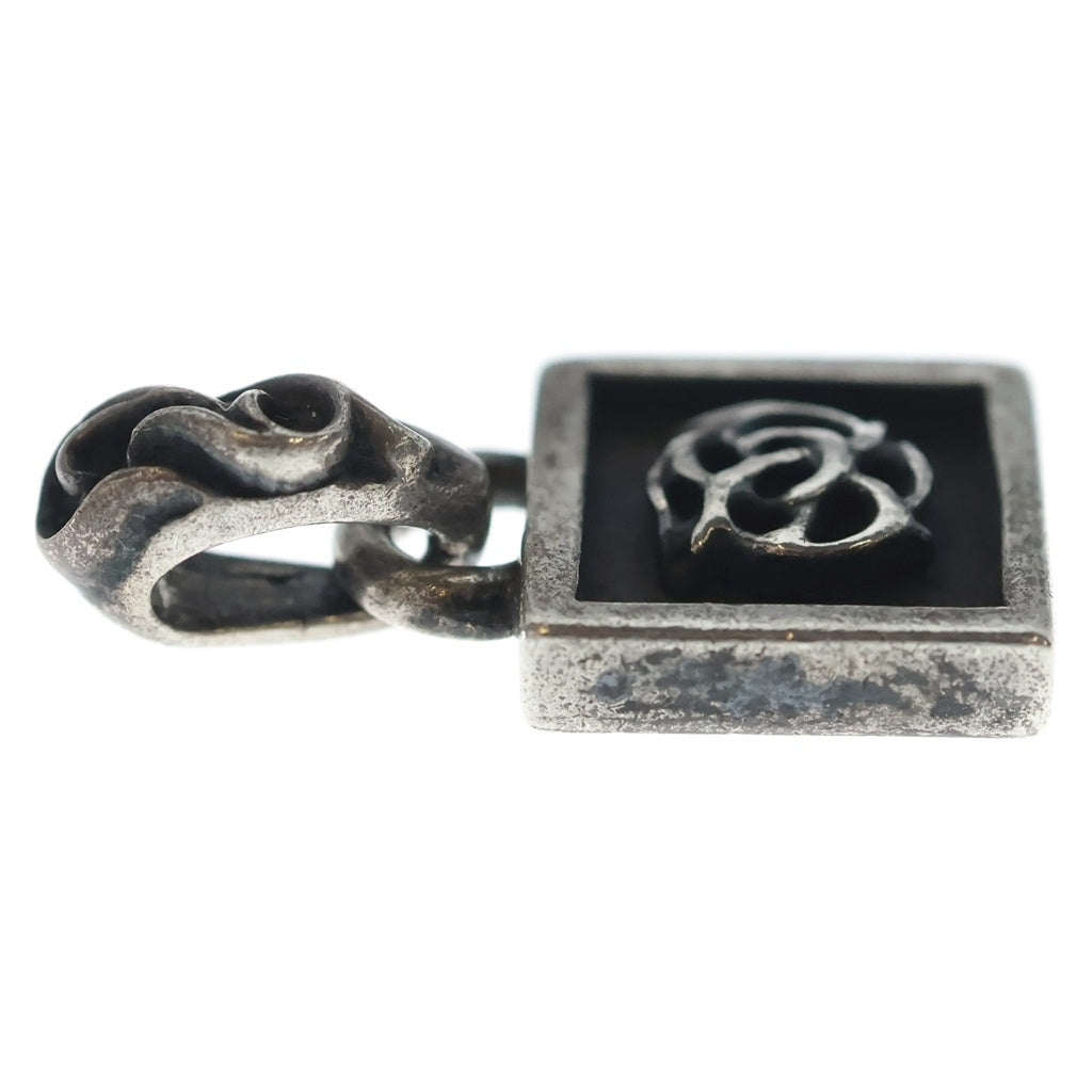 CHROME HEARTS(クロムハーツ) FRAMED FLRL フレームド フローラル ネックレス ペンダントトップ シルバー
