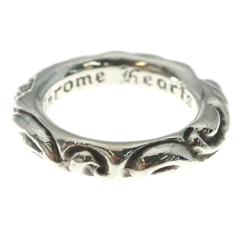 CHROME HEARTS(クロムハーツ) SCRL BAND スクロールバンド リング シルバー BCA351
