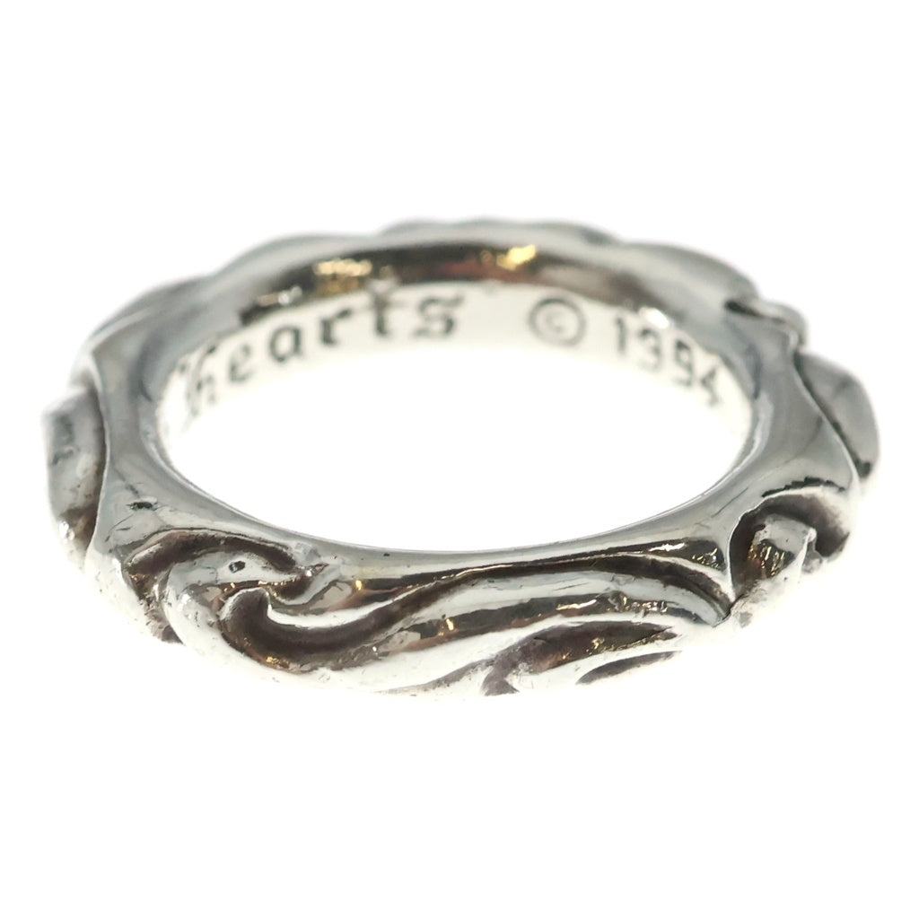 CHROME HEARTS(クロムハーツ) SCRL BAND スクロールバンド リング シルバー BCA351