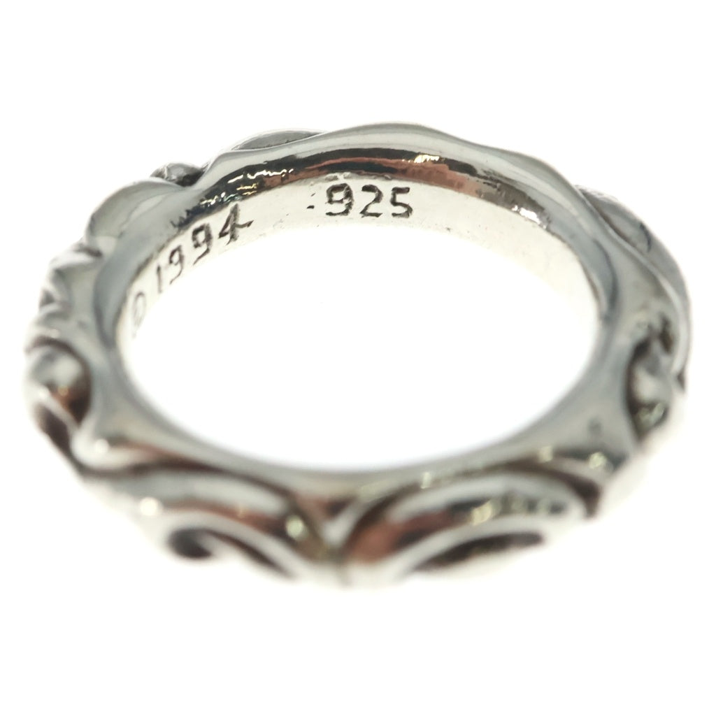 CHROME HEARTS(クロムハーツ) SCRL BAND スクロールバンド リング シルバー BCA351