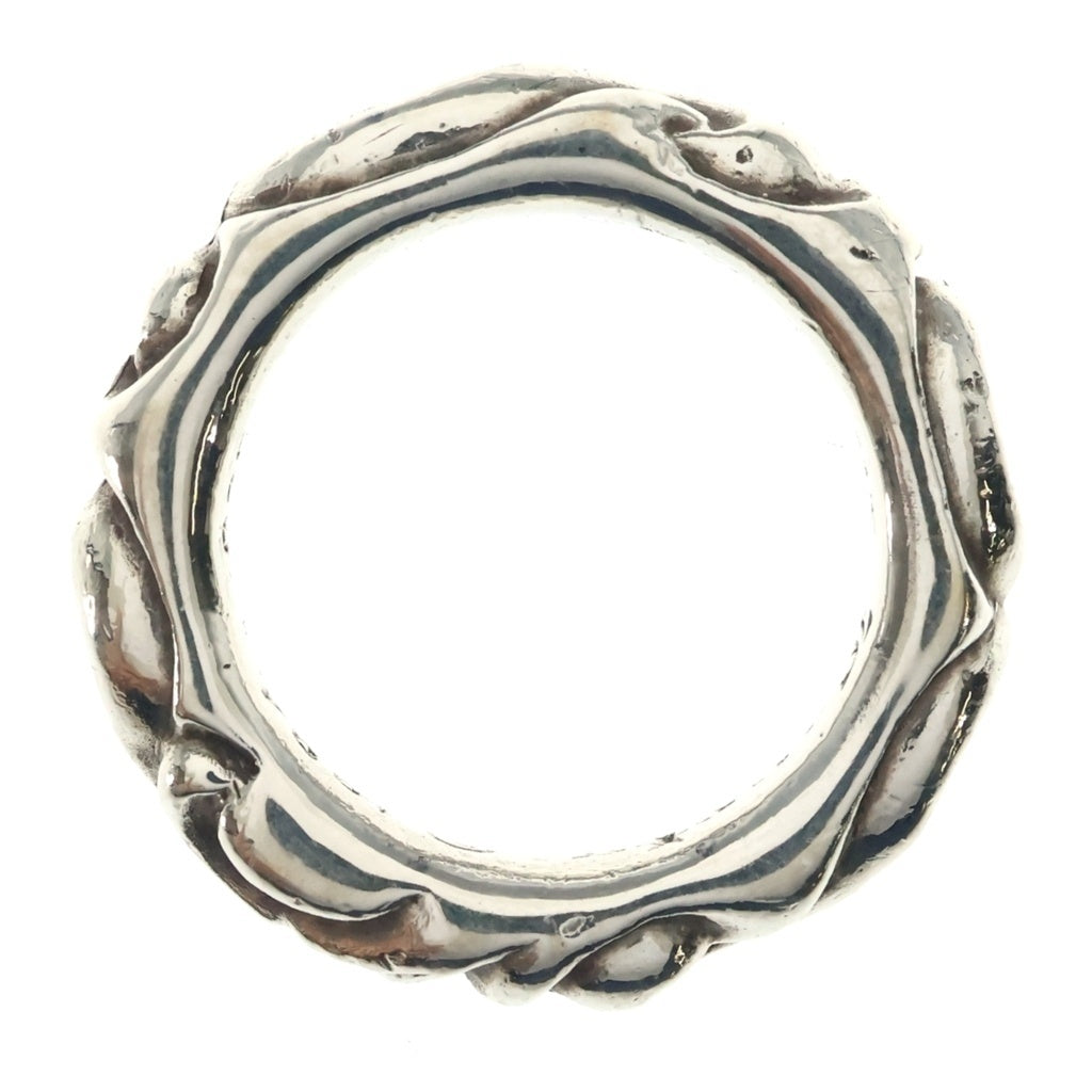 CHROME HEARTS(クロムハーツ) SCRL BAND スクロールバンド リング シルバー BCA351