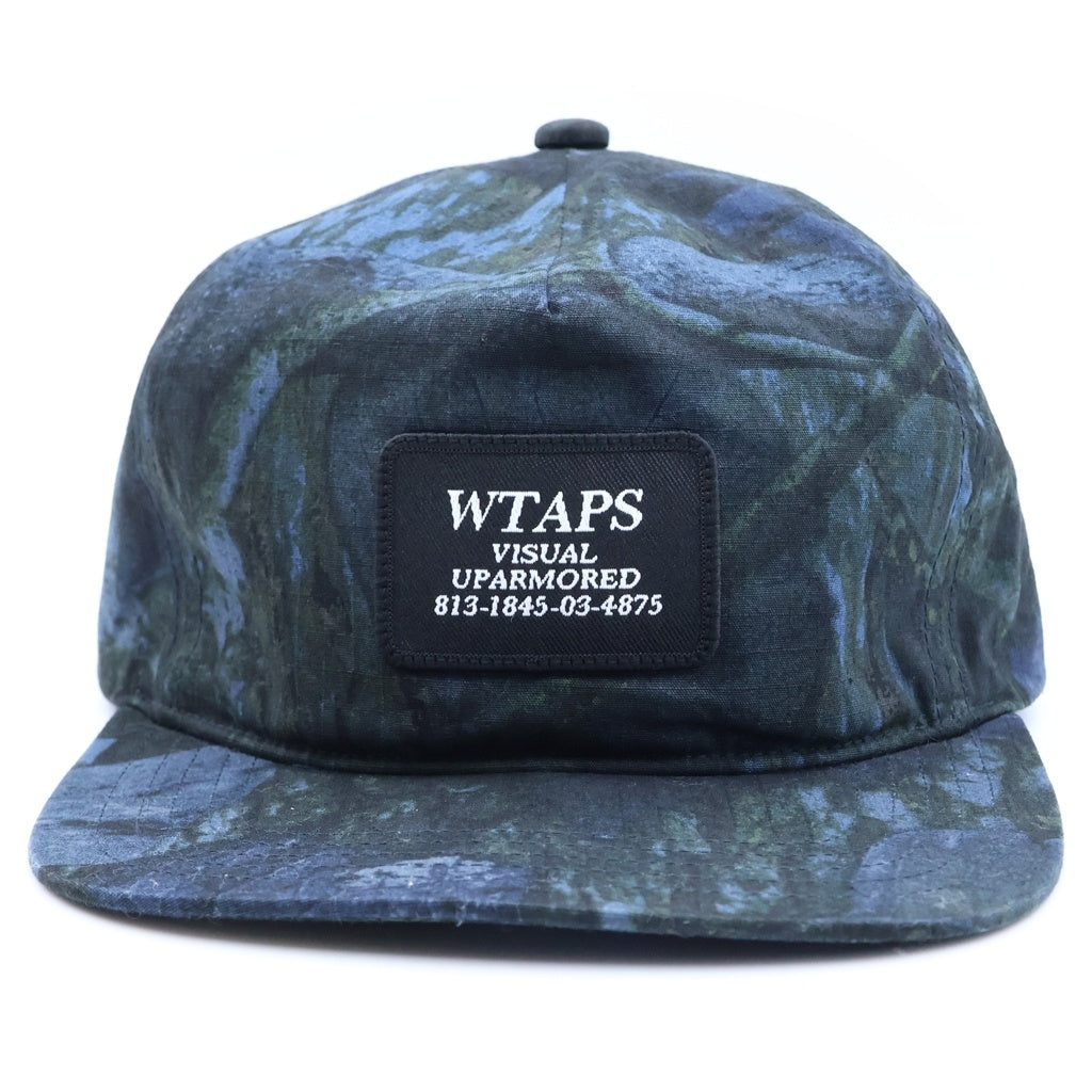 WTAPS(ダブルタップス) 25AW MILITIA 02 CAP / COTTON. RIPSTOP. TEXTILE ミリタリア リアルツリーカモ リップストップ ネイビー 252HCDT-HT08