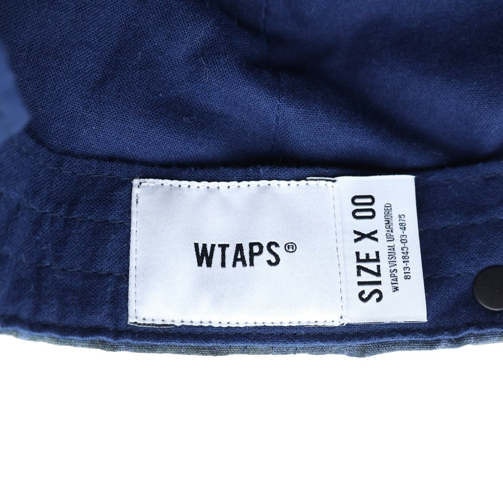 WTAPS(ダブルタップス) 25AW MILITIA 02 CAP / COTTON. RIPSTOP. TEXTILE ミリタリア リアルツリーカモ リップストップ ネイビー 252HCDT-HT08