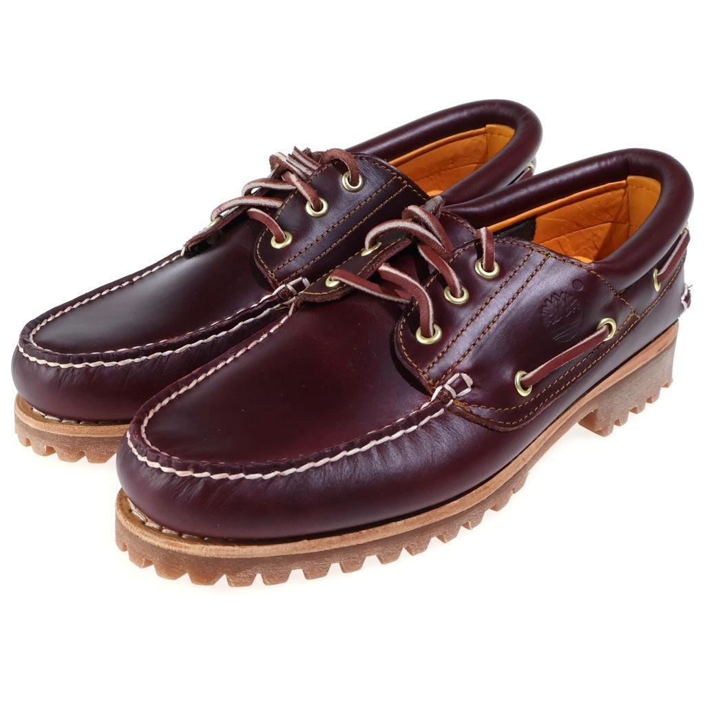Timberland(ティンバーランド) AUTHENTICS 3EYE CLASSIC LUG スリーアイ ローファー 27cm/US9W バーガンディ TB050009648