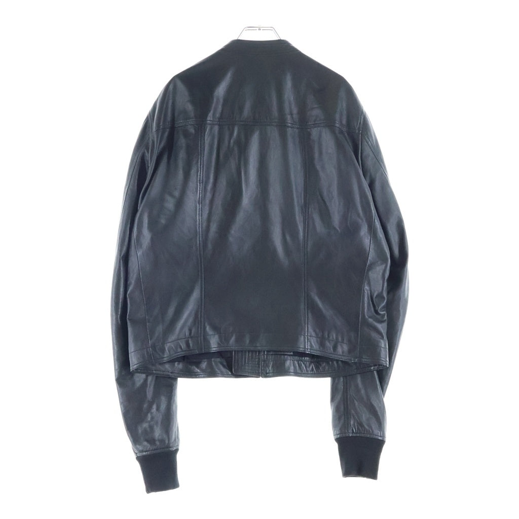 Rick Owens(リックオウエンス) 15SS FAUN期 STERNBERG LEATHER BOMBER JACKET ジップアップ ボンバージャケット ブラック RU15S4763-LGI
