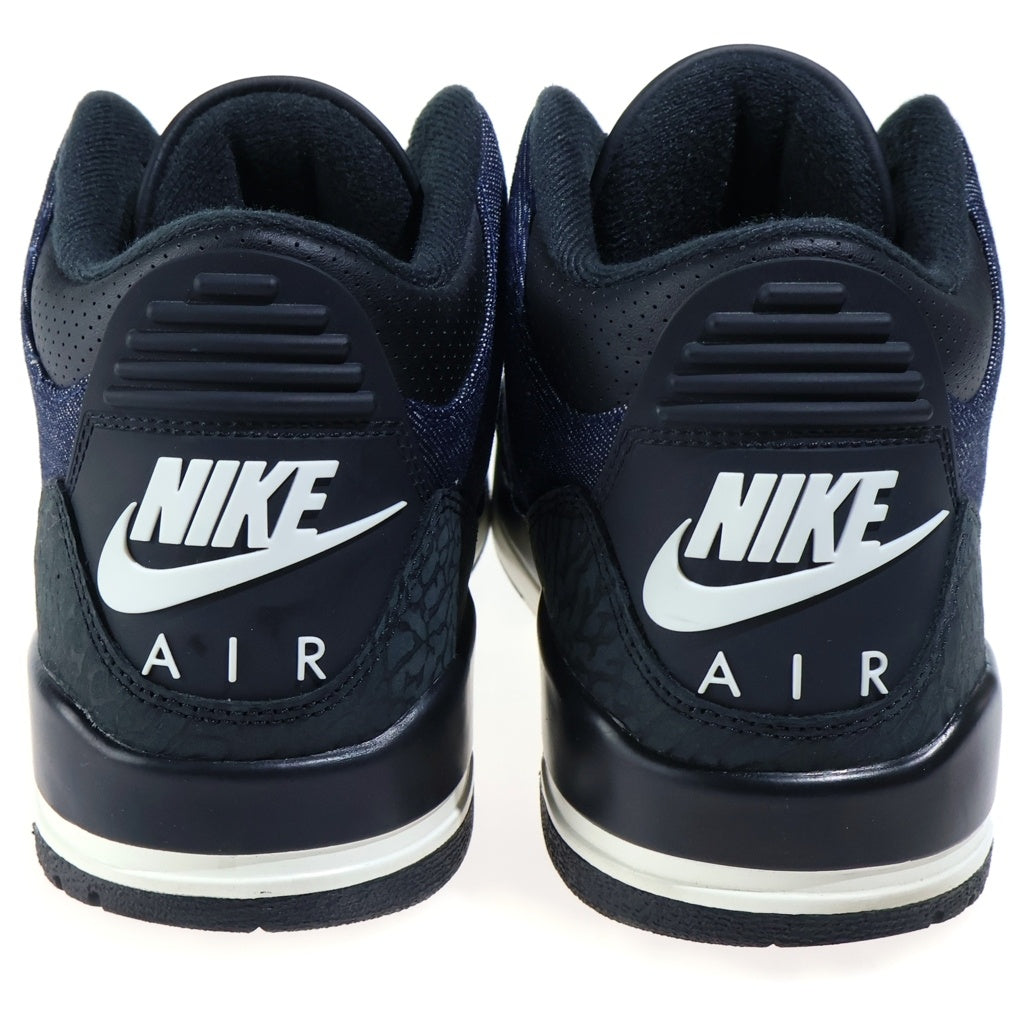 NIKE(ナイキ) ×Levi's AIR JORDAN RTR LSC INDIGO SP リーバイス エアジョーダン 3 デニム ハイカットスニーカー インディゴ IH7959-400