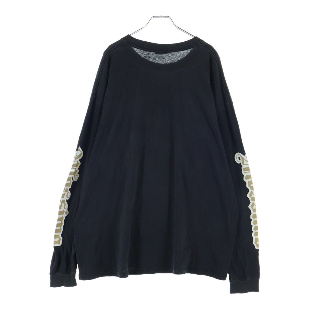 VINTAGE(ヴィンテージ) 90s MOSSIMO モッシモ USA製 袖プリ ロングスリーブカットソー ブラック