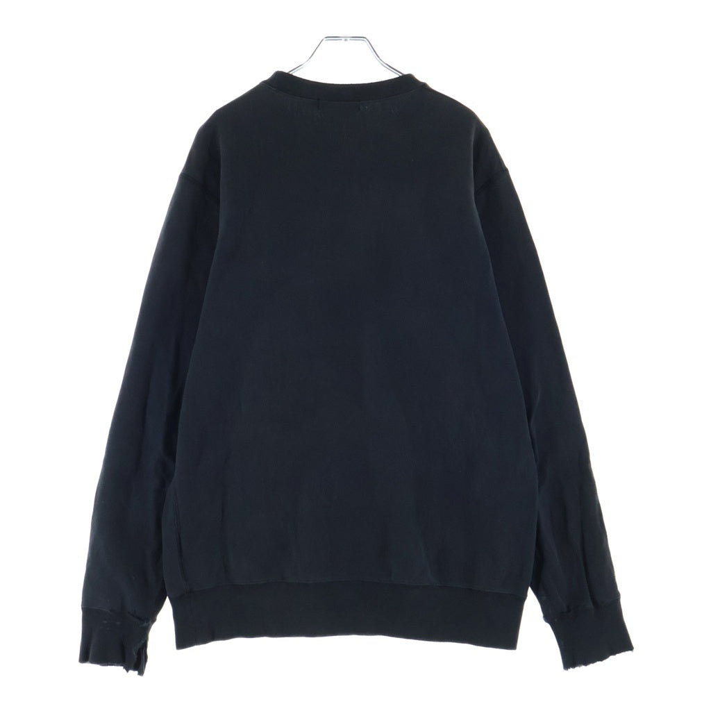 A BATHING APE(アベイシングエイプ) 00s-10s カレッジ カプセル クルーネックスウェット ブラック