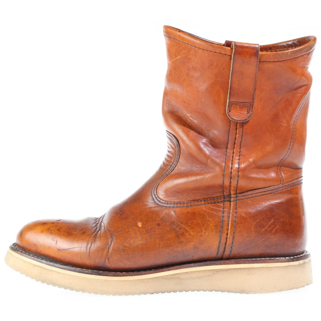 RED WING(レッド ウイング) 90s 羽タグ USA製 ペコスブーツ レザー キャメル 19019