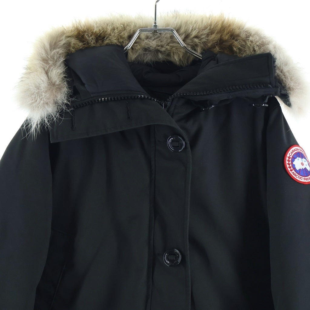 CANADA GOOSE(カナダグース) Bronte Parka ブロンテパーカー ロングダウンジャケット ブラック レディース 2603JL