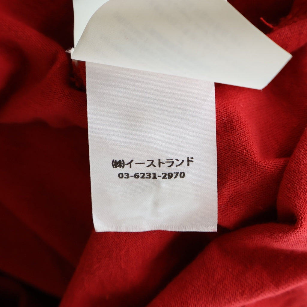 OFF-WHITE(オフホワイト) 20SS AIRPORT TAPE S/S SLIM TEE エアポートテープ クルーネックTシャツ レッド OMAA027S20185003
