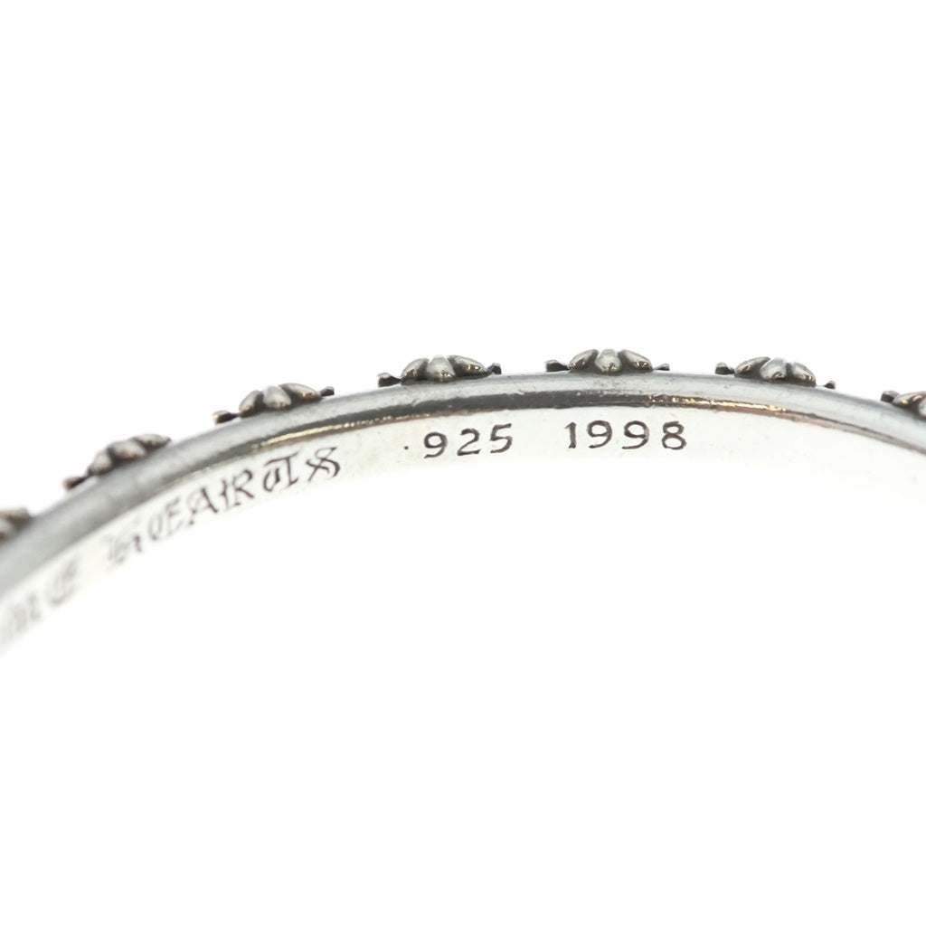 CHROME HEARTS(クロムハーツ) BANGLE CROSS クロスバンドバングル ブレスレット シルバー BCA124