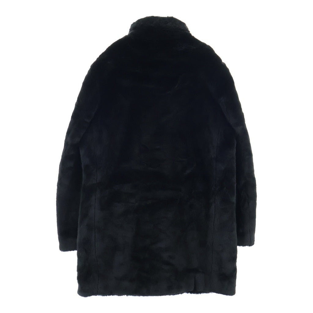 SUPREME(シュプリーム) 16AW Faux Fur Double-Breasted Coat ファー ダブルブレストコート ブラック
