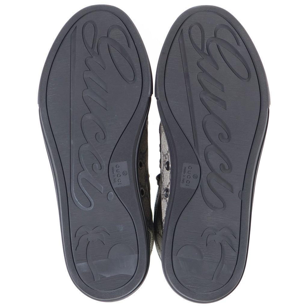 GUCCI(グッチ) GGキャンバス ハイカットスニーカー ブラウン 295383