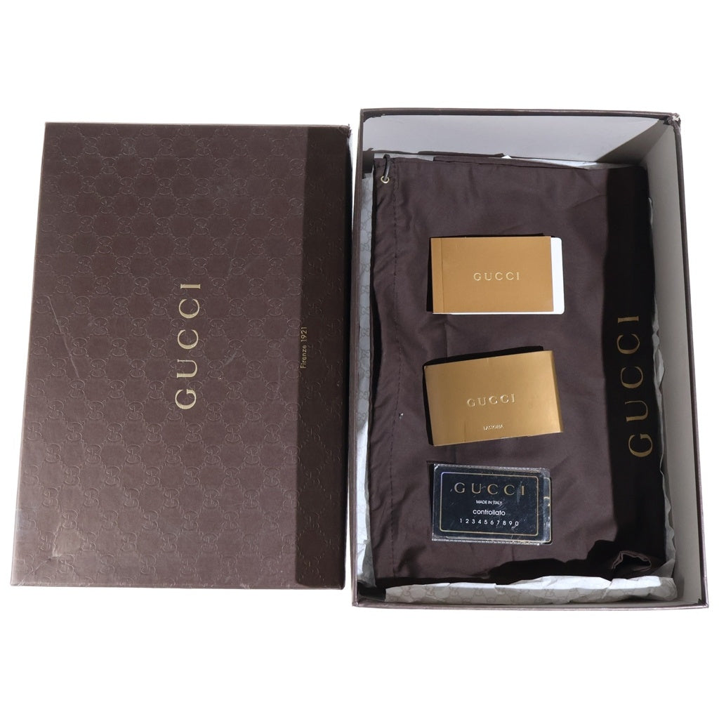 GUCCI(グッチ) GGキャンバス ハイカットスニーカー ブラウン 295383