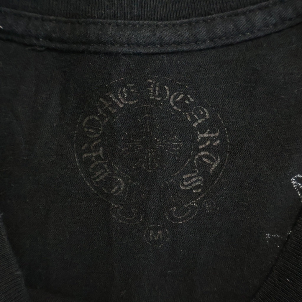 CHROME HEARTS(クロムハーツ) WELCOME LAS VEGAS ラスベガス限定 プリント半袖Tシャツ クルーネックカットソー ブラック