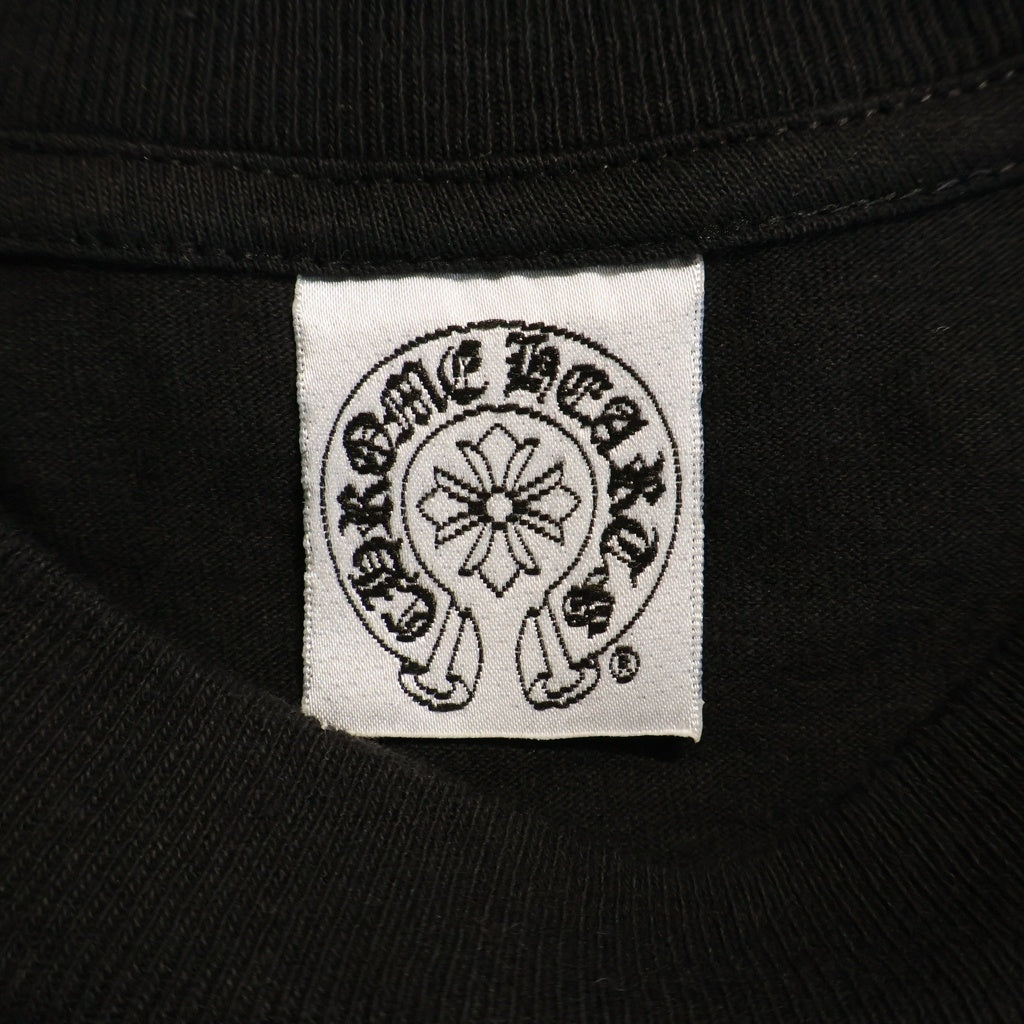 CHROME HEARTS(クロムハーツ) OLD CH FOTI PRINT TEE フォティプリント半袖Tシャツ カットソー ブラック
