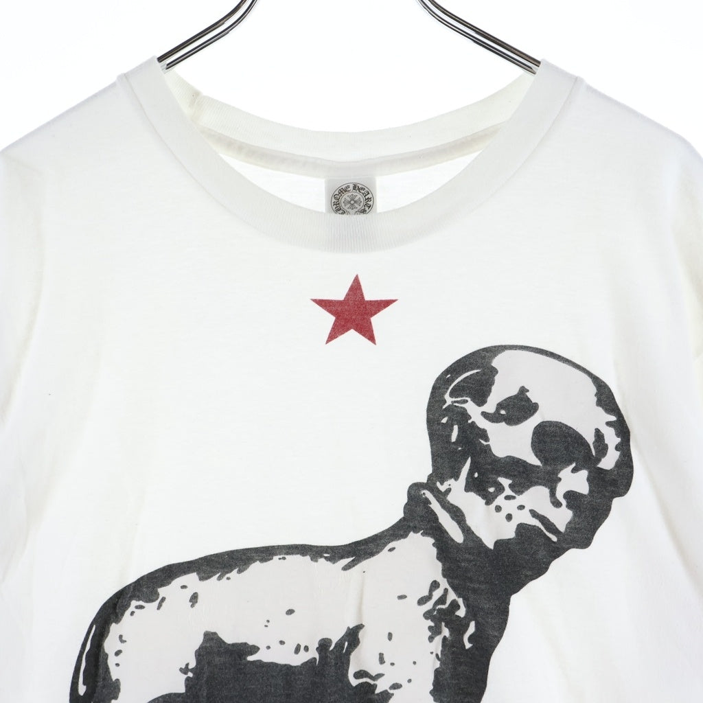 CHROME HEARTS(クロムハーツ) OLD FOTI DOG STAR KILL オールド フォティ ドックスタープリント 半袖Tシャツカットソー ホワイト