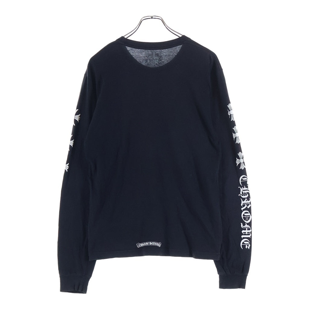 CHROME HEARTS(クロムハーツ) 6 CH PLS L/S TEE CHプラスプリント長袖Tシャツ ブラック
