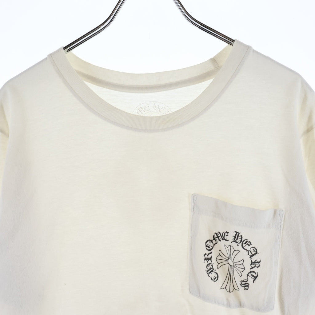 CHROME HEARTS(クロムハーツ) CH S/S バックCHクロス ホースシュープリント 半袖Tシャツカットソー