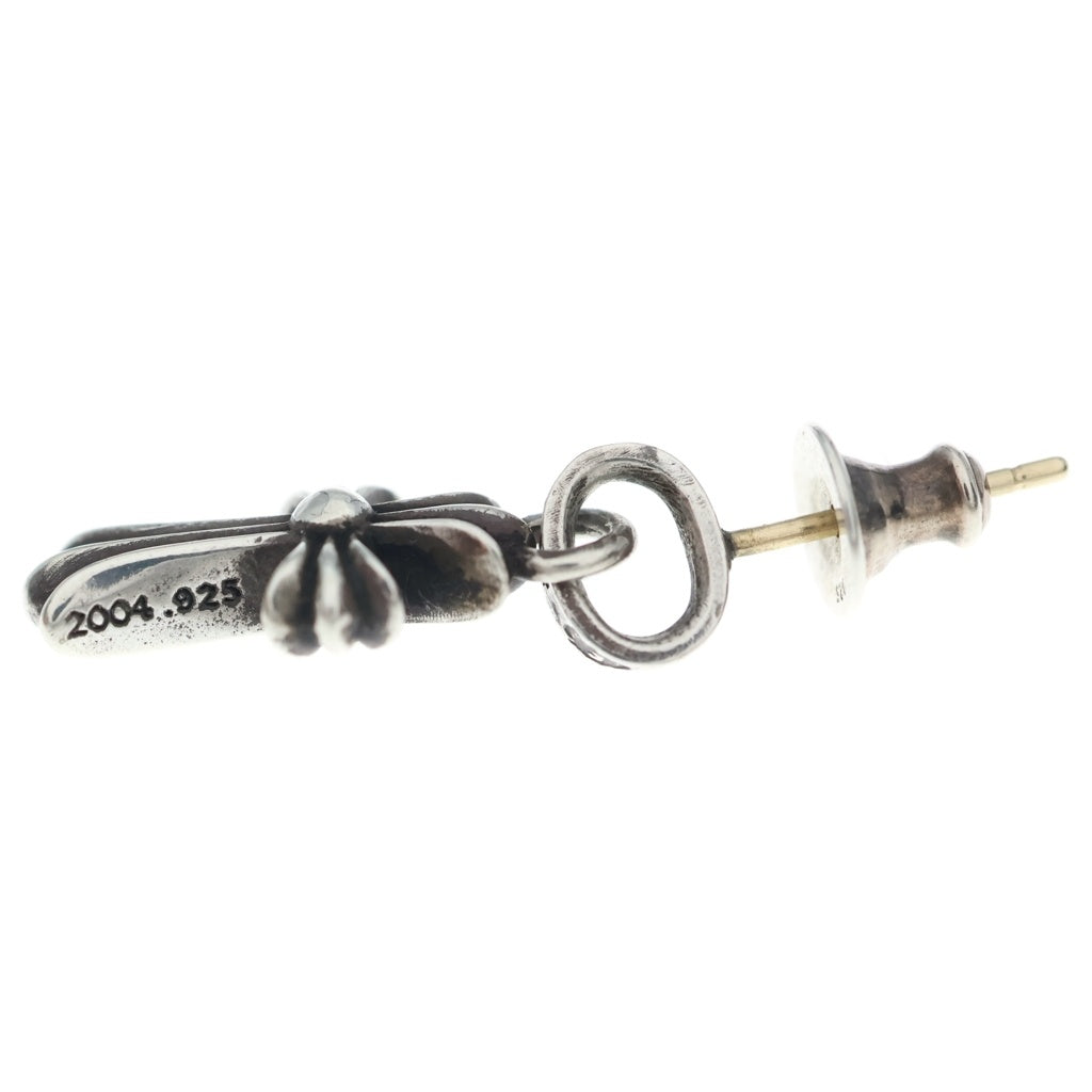 CHROME HEARTS(クロムハーツ) BBY F PPRCHN ベイビーファットクロス ドロップピアス シルバー BCA090
