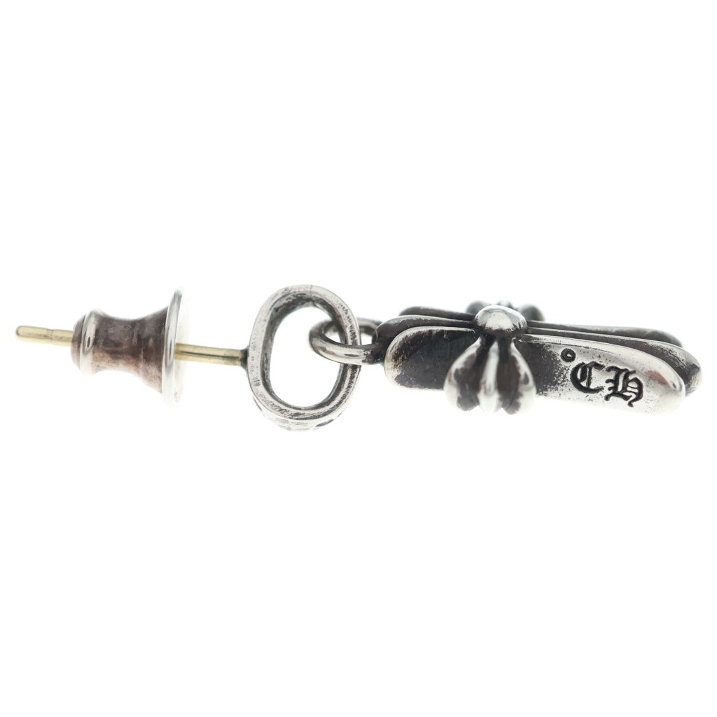 CHROME HEARTS(クロムハーツ) BBY F PPRCHN ベイビーファットクロス ドロップピアス シルバー BCA090