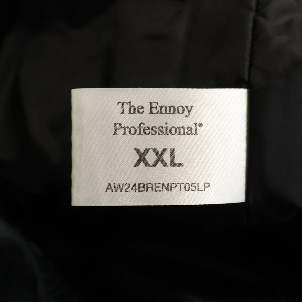 The Ennoy Professional(エンノイプロフェッショナル) PADDED PANT パデットパンツ ダウン ナイロンパンツ グレー