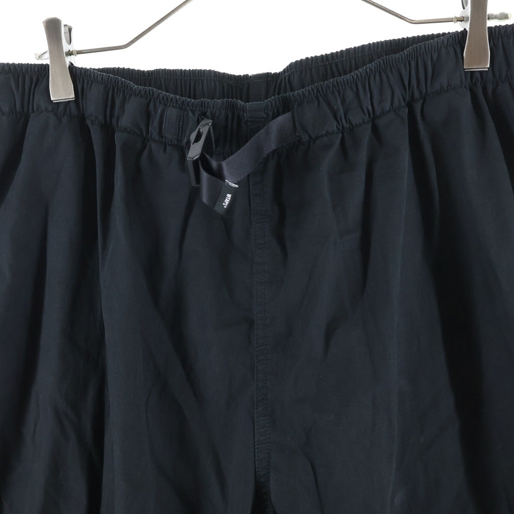 WTAPS(ダブルタップス) 23SS SD 23/Trousers/Nyco.Weather イージーパンツ ブラック 232BRDT-PTM04