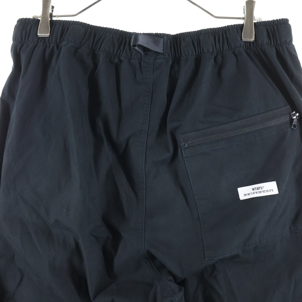 WTAPS(ダブルタップス) 23SS SD 23/Trousers/Nyco.Weather イージーパンツ ブラック 232BRDT-PTM04